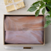 Papier Mousseline Plumes de Flamant rose dans les tons roses (Cadeau)
