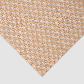 Papier Mousseline Plumes de paon de soleil Art nouveau design (Détail)