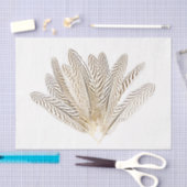 Papier Mousseline Plumes d'impression Zebra #2 (Artisanat)
