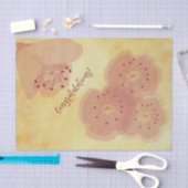 Papier Mousseline Plus de fleursPapier de tissus (Artisanat)