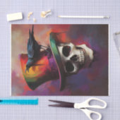 Papier Mousseline Plus de Lyfe crânienne5 (Artisanat)