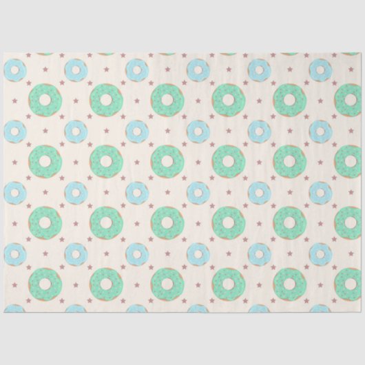 Papier Mousseline Plus de séries de dessins de Donuts 27 (Recto)