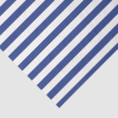 Papier Mousseline Plus Rouge et Marine Série Nautique Design 1 (Détail)