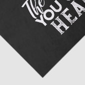 Papier Mousseline Plus Vous Devenez Calme, Plus Vous Pouvez Entendre (Détail)