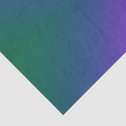 Papier Mousseline Plush peacock ombre (Détail)