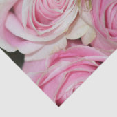 Papier Mousseline Plutôt romantique rose crème rose (Détail)