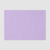 Papier Mousseline Plutôt Violet Polkadot Sexe Neutre (Recto)