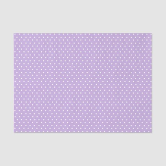 Papier Mousseline Plutôt Violet Polkadot Sexe Neutre (Recto)