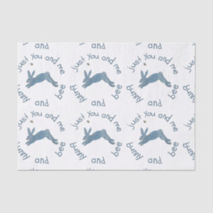 Papier Mousseline Poem Bunny Bee Bunnies Bees Baby Baby 