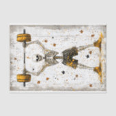 Papier Mousseline Poids élévateur Squelette Pompage Fer AJ8 Découpag (Recto)