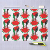 Papier Mousseline Poing de résistance palestinienne sur le symbole d (Artisanat)