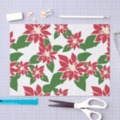 Papier Mousseline Poinsettia (Artisanat)
