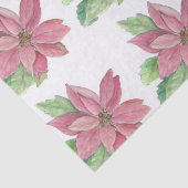 Papier Mousseline Poinsettia (Détail)