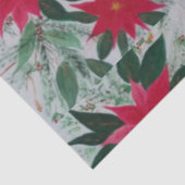 Papier Mousseline Poinsettia (Détail)