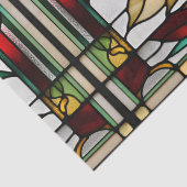 Papier Mousseline Poinséttia en verre de Faux pour les embarcations (Détail)