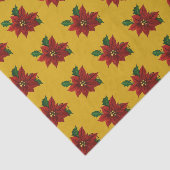 Papier Mousseline Poinsettia Tissue Papier (Détail)