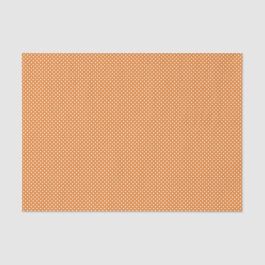 Papier Mousseline Point blanc minuscule d'Halloween (Recto)