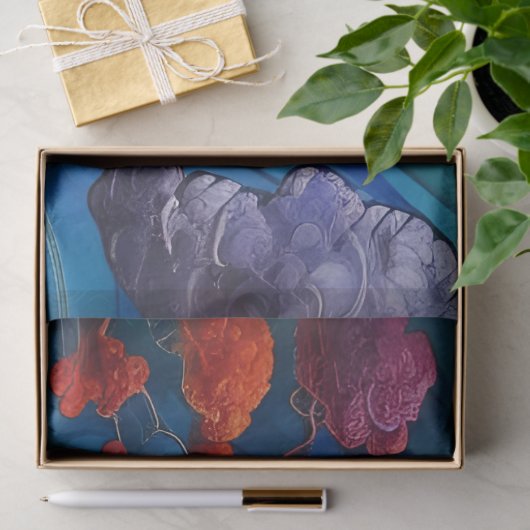 Papier Mousseline Point phare (Cadeau)