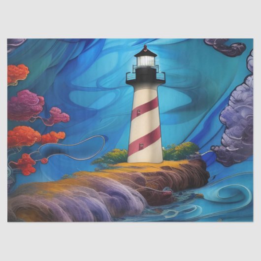 Papier Mousseline Point phare (Recto)