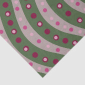 Papier Mousseline Pointe de Polka rose magenta au printemps (Détail)