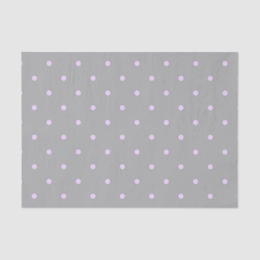 Papier Mousseline Pointe Pointe Polka Élégante Arrière - plan gris r (Recto)