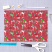 Papier Mousseline Pointeur court allemand de Noël (Artisanat)