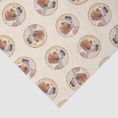 Papier Mousseline Pointeur Peinture Anglais mignon Original Animal d (Détail)