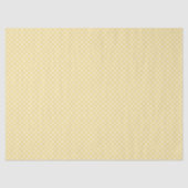 Papier Mousseline Pointillisme Classique Blanc - Jaune Canari (Recto)