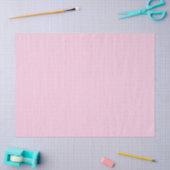 Papier Mousseline Pointillisme Classique Blanc - Rose Clair (Artisanat)