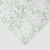 Papier Mousseline Points Confetti de menthe (Détail)