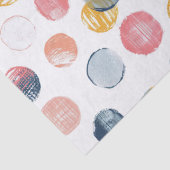 Papier Mousseline Points d'aquarelle Grunge (Détail)