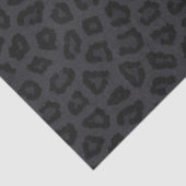 Papier Mousseline Points de panthère noir (Détail)