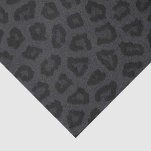 Papier Mousseline Points de panthère noir (Détail)
