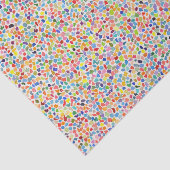 Papier Mousseline Points de points Peinture Art Moderne Découpage (Détail)