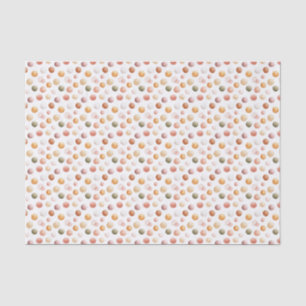 Papier Mousseline Points de polka fantaisistes
