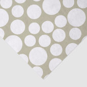 Papier Mousseline Points de sage (Détail)