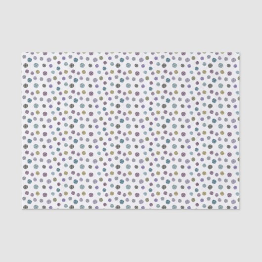 Papier Mousseline Points Jennifer Confetti, petits (Recto)