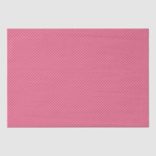 Papier Mousseline Points Noirs Sur Rose