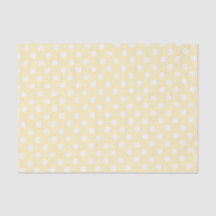 points polka dans du beurre jaune