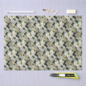 Papier Mousseline Pointsettia (Artisanat)