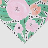 Papier Mousseline Pois d'aquarelle rouge violet (Détail)