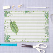 Papier Mousseline Pois doux vert Whimsical Polka Baby shower point (Artisanat)