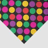 Papier Mousseline Pois originaux - arrière - plan personnalisable (Détail)