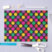 Papier Mousseline Pois originaux - arrière - plan personnalisable (Artisanat)