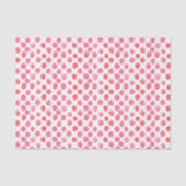 Papier Mousseline Pois rose (Recto)