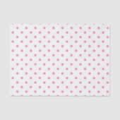 Papier Mousseline pois rose classique intemporel multiusage fun (Recto)