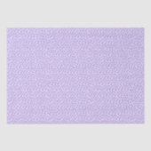 Papier Mousseline Pois vert mou violet (Recto)