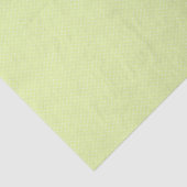 Papier Mousseline Pois verts et blancs (Détail)