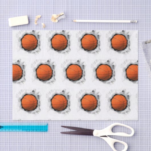 Papier Mousseline Poison de basket-ball (Artisanat)