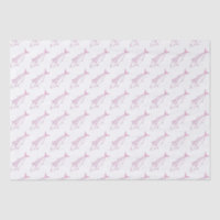 Poisson Bonito mignon en rose et blanc pastel